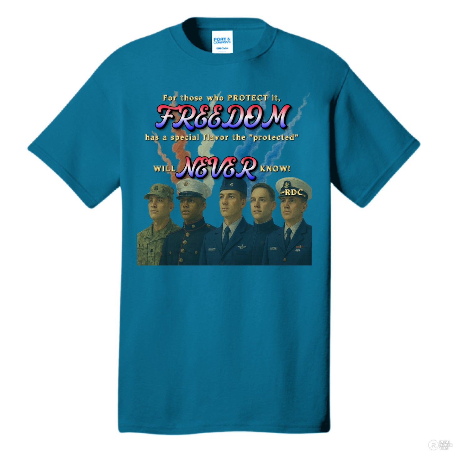 Neon Blue - FRONT