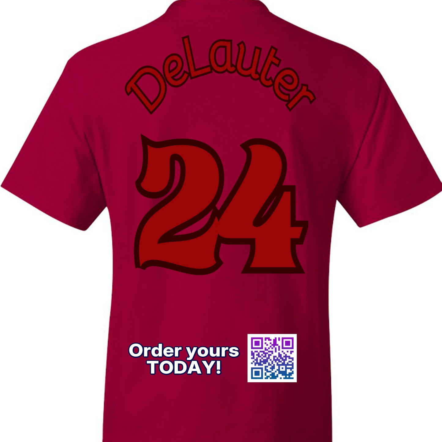 DEEP RED - 518T - BACK
