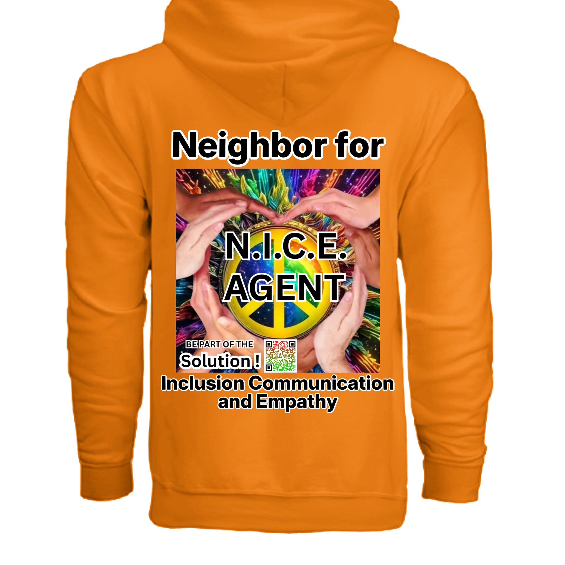 SAFETY ORANGE - BACK