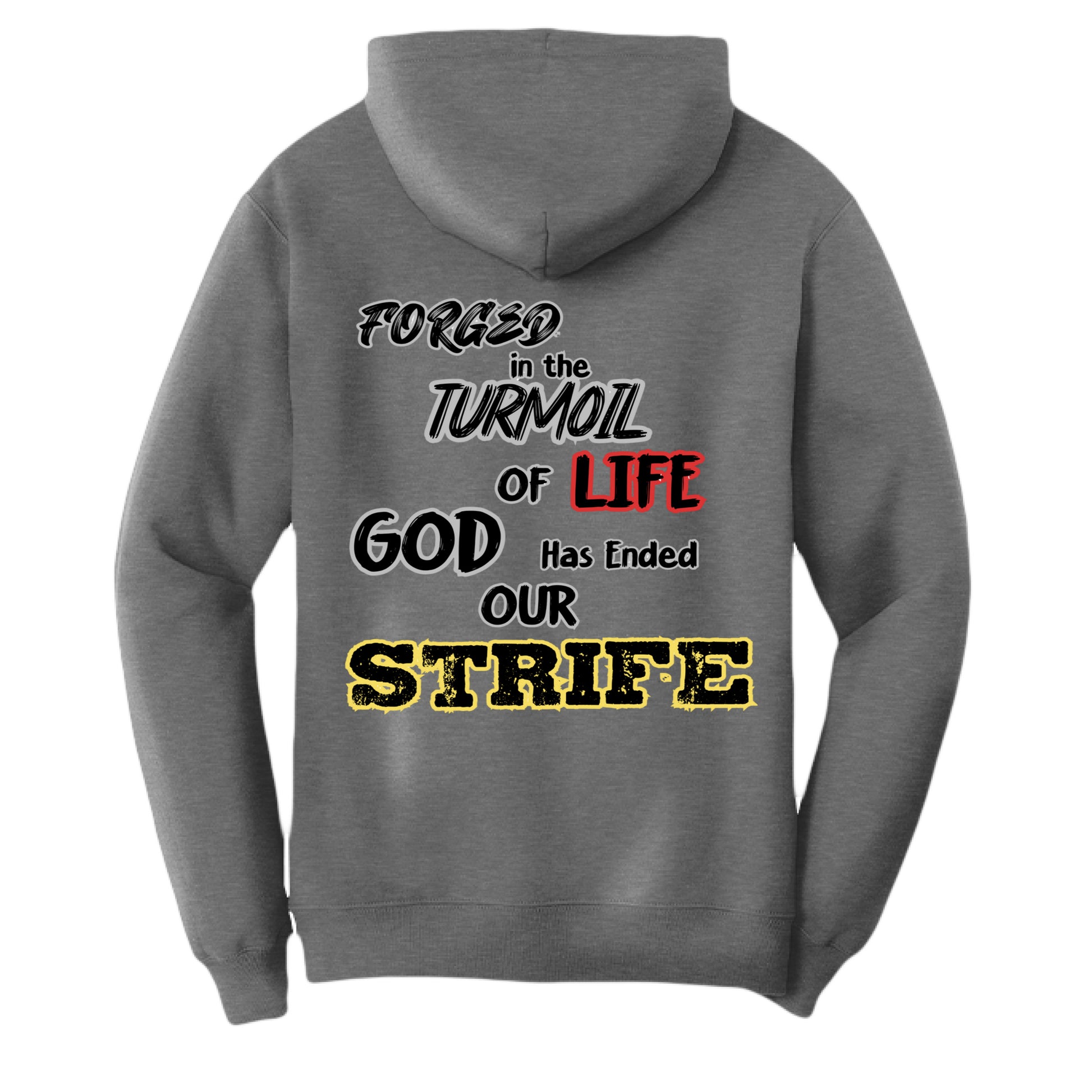 Dark Heather Grey - BACK