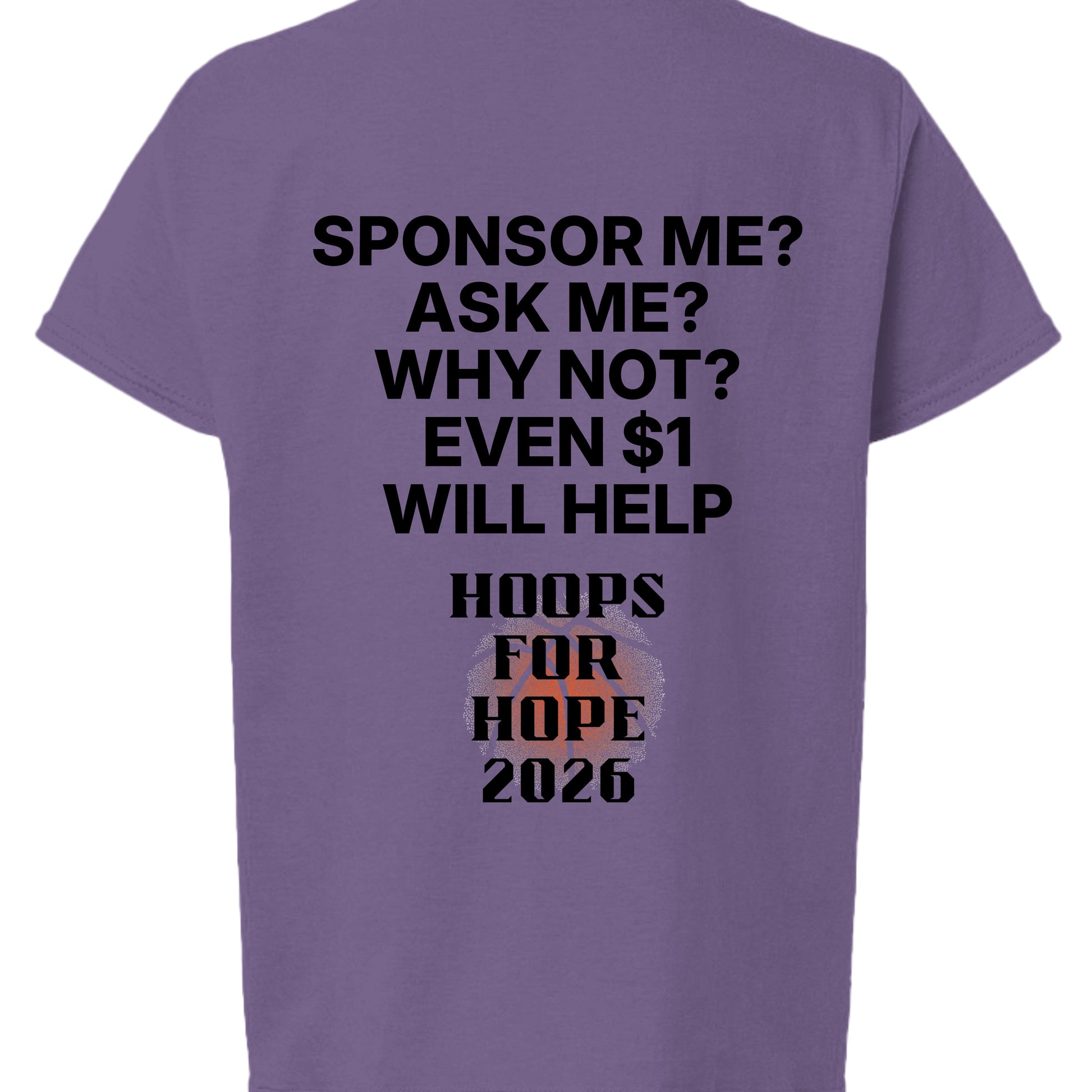 Heather Purple - G640B - BACK