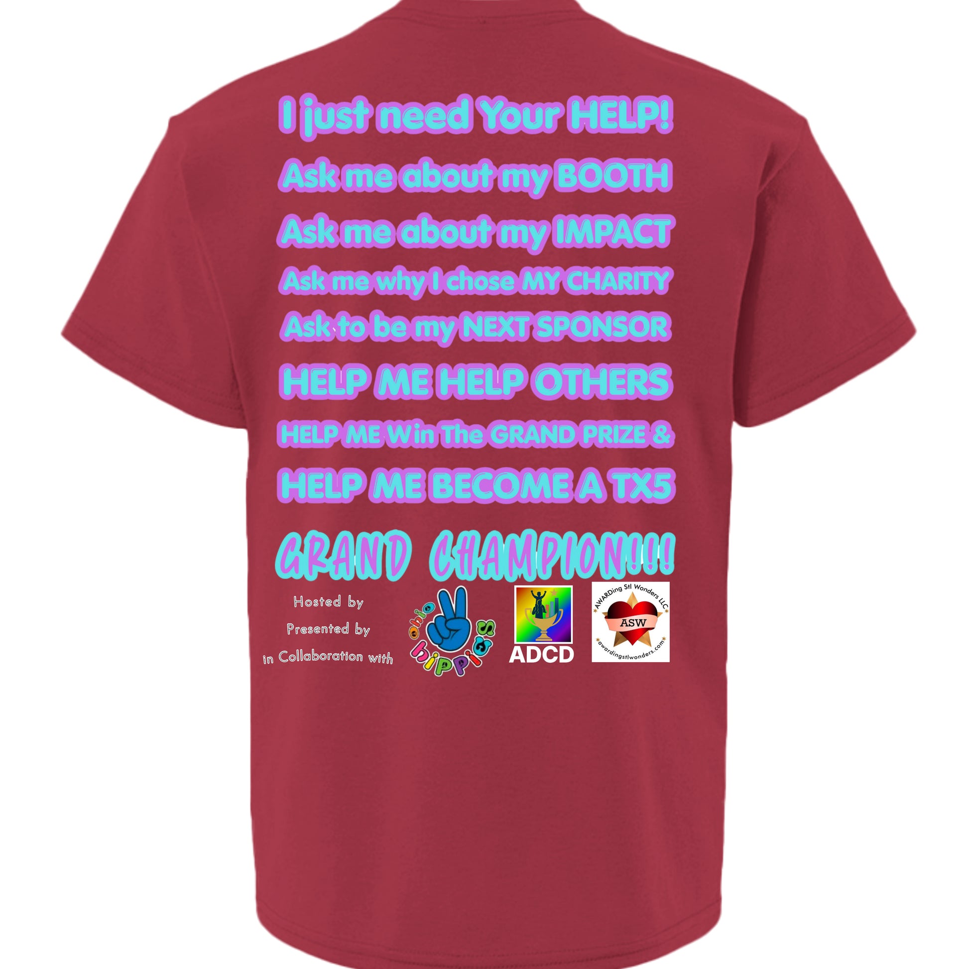 Athletic Crimson - 5480 - BACK