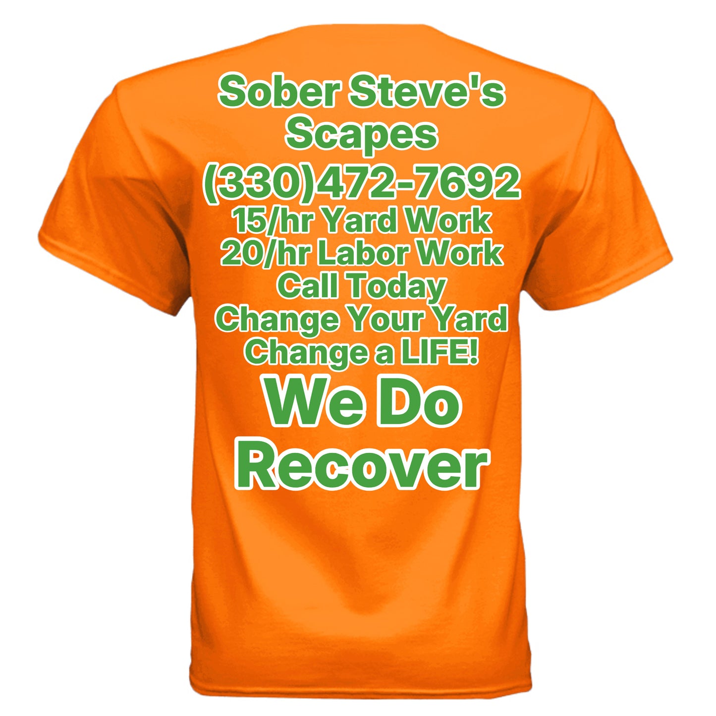 Safety Orange - G800 - BACK