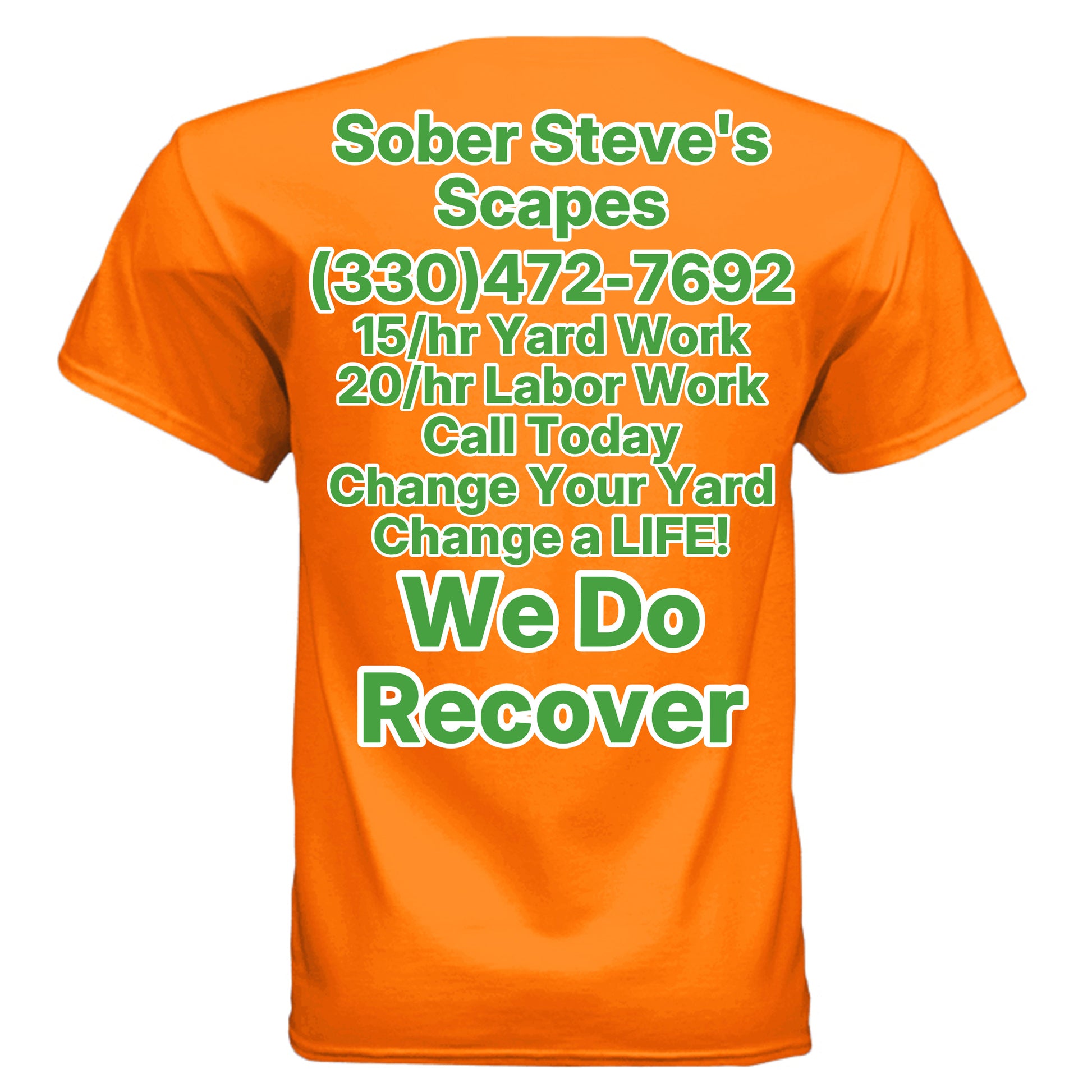 Safety Orange - G800 - BACK