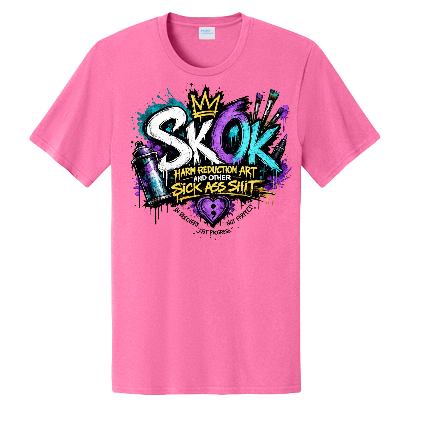 Neon Pink - PC43 - FRONT